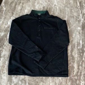 Ibex 1/4 button sweatshirt